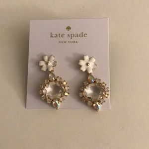 Unworn kate spade earrings